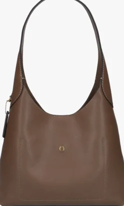 COACH e schoudertas brooklyn 28 bruin Clearance