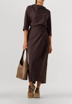 COACH e schoudertas brooklyn 28 bruin Clearance