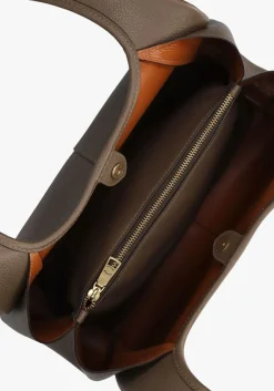 COACH e schoudertas lana bruin Hot