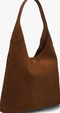 COACH e schoudertas brooklyn bag 39 bruin Sale