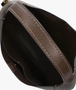 COACH e schoudertas brooklyn shoulder bag 39 bruin Clearance