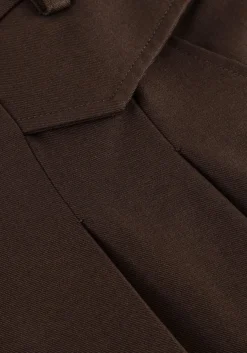 CO'COUTURE e minirok luna pocket pleat mini skirt bruin New