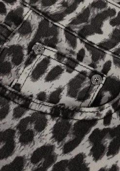 CO'COUTURE e straight leg jeans leo denim panel pant bruin