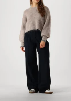 CO'COUTURE e truien/vesten coralee crop knit bruin Sale