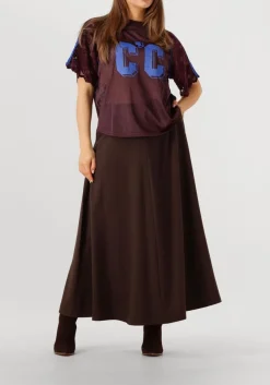 COPENHAGEN MUSE e maxirok cmtailor-skirt bruin New