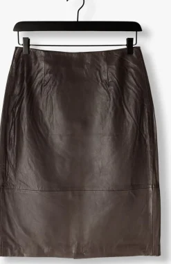 COPENHAGEN MUSE e midirok cmbaron-skirt bruin New