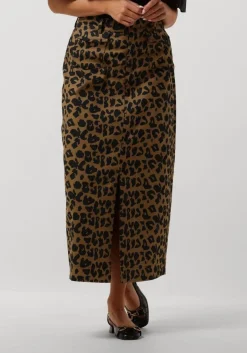 COPENHAGEN MUSE e midirok cmleora-skirt bruin Hot