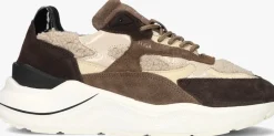 D.A.T.E e lage sneakers fuga dames bruin Discount
