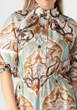 DEA KUDIBAL e maxi jurk elina bruin