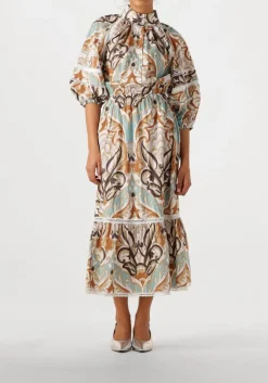 DEA KUDIBAL e maxi jurk elina bruin