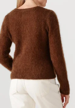 DES PETITS HAUTS e trui chouky bruin Hot