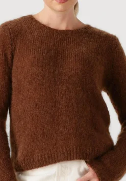 DES PETITS HAUTS e trui chouky bruin Hot
