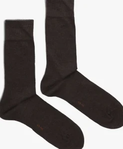 FALKE e sokken happy 2p bruin