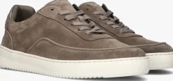 FILLING PIECES e lage sneakers mondo suede lux bruin Discount