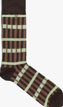 FLORIS VAN BOMMEL e sokken de sokker 12 bruin New