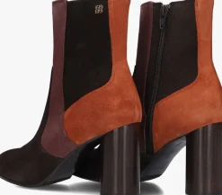 FLORIS VAN BOMMEL e enkellaarsjes sfw-50075 kaci bruin