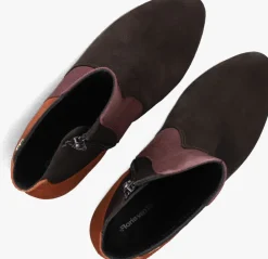 FLORIS VAN BOMMEL e enkellaarsjes sfw-50075 kaci bruin