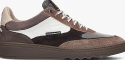 FLORIS VAN BOMMEL e lage sneakers sfm-10143 de kupster bruin Best