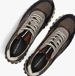 FLORIS VAN BOMMEL e lage sneakers sfm-10156 de grommer bruin Clearance