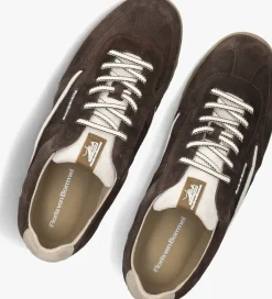 FLORIS VAN BOMMEL e lage sneakers sfm-10224 de zaler bruin