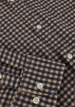 FORÉT e forét casual overhemd creek flannel shirt bruin Online