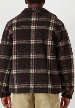 FORÉT e forét jack cabin zip fleece bruin New