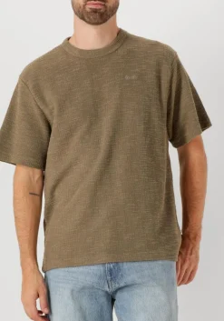 FORÉT bruine forét t-shirt willow t-shirt khaki New