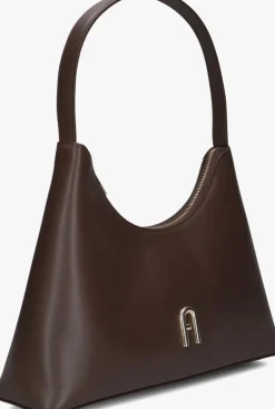 FURLA e schoudertas diamante s shoulder bag bruin Discount