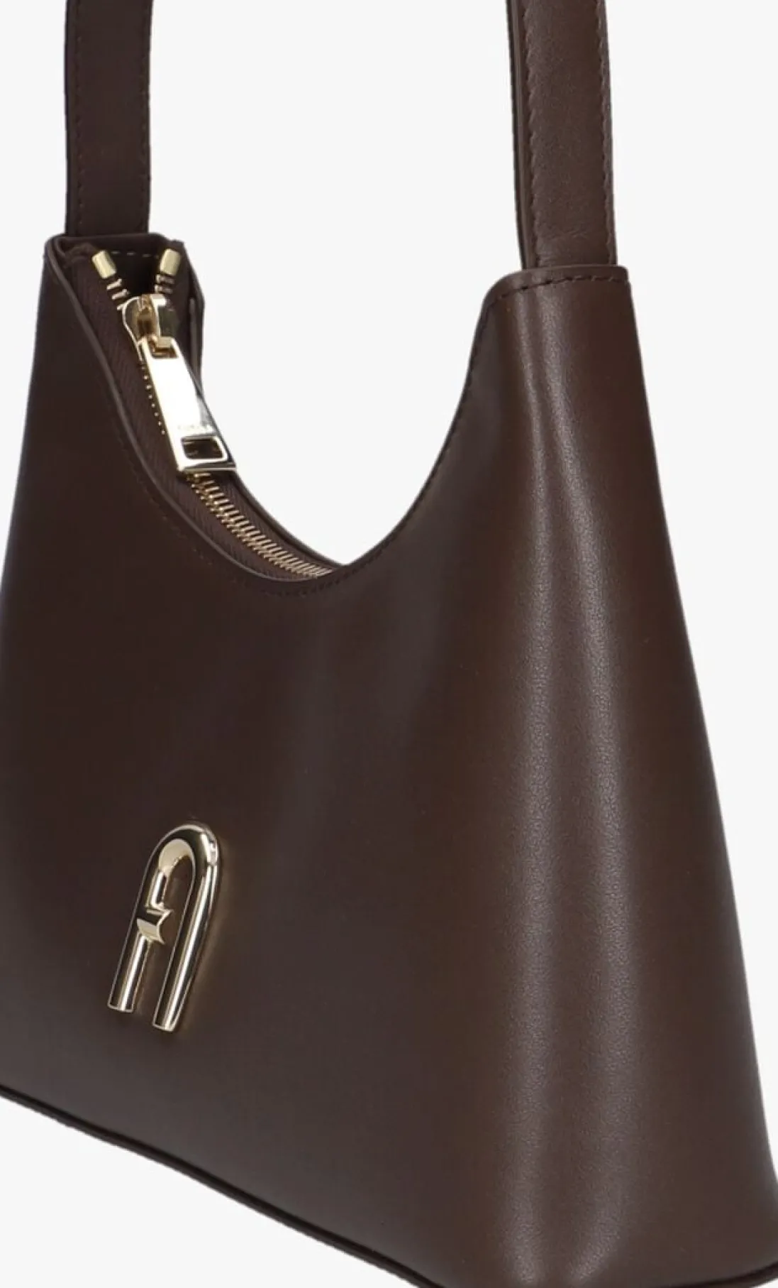 FURLA e schoudertas diamante mini shoulder bag bruin Discount