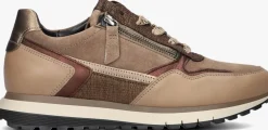 GABOR e lage sneakers 378 bruin New