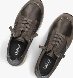 GABOR e lage sneakers 307 bruin New
