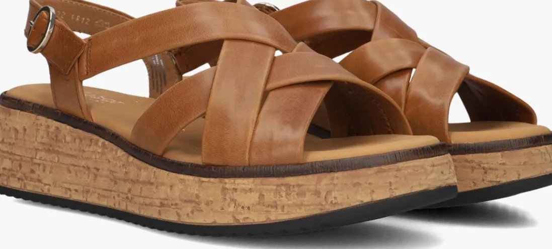 GABOR e platte sandalen 823.1 bruin New