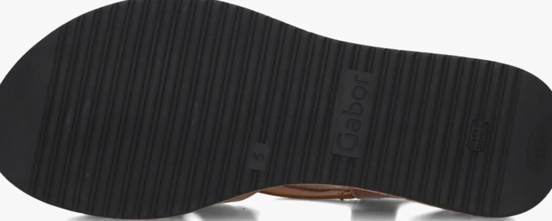 GABOR e platte sandalen 823.1 bruin New