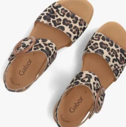 GABOR e platte sandalen 550.2 bruin Discount