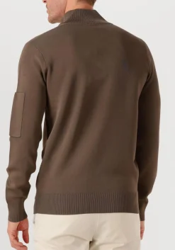 GENTI e trui turtle 3 button ls bruin Hot