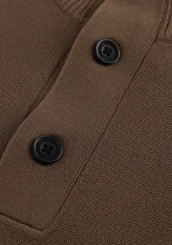 GENTI e trui turtle 3 button ls bruin Hot