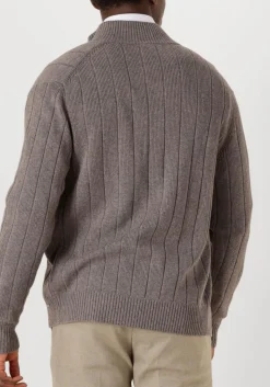 GENTILUOMO e trui turtle button+zip ls bruin Discount