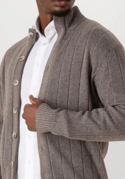 GENTILUOMO e trui turtle button+zip ls bruin Discount