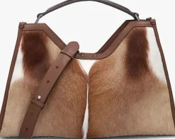 GIANNI CHIARINI e schoudertas aurora 12026 bruin Clearance