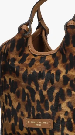 GIANNI CHIARINI e schoudertas dua 11108 bruin Clearance