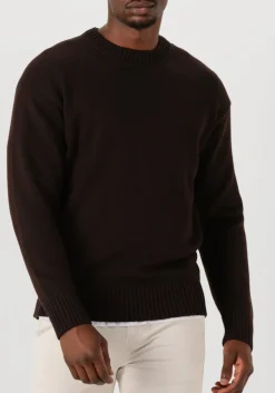 GRAN SASSO e trui crew l slv relaxed fit bruin Discount