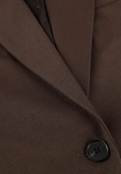 HAUTE L'AMITIÉ e haute l'amitié blazer premiere single blazer bruin New