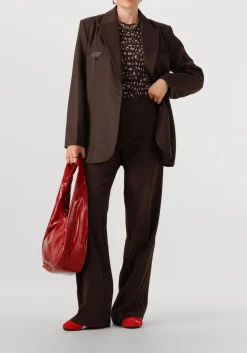 HAUTE L'AMITIÉ e haute l'amitié pantalon premiere plain tall pant bruin Online