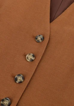 HERSKIND e gilet double up vest bruin Online