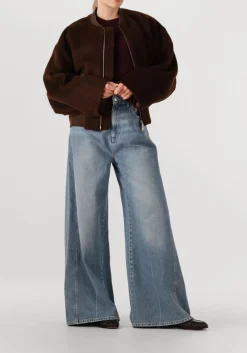 HERSKIND e jassen monica wool bomber jacket bruin Discount