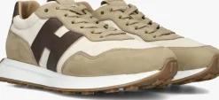 HOGAN e lage sneakers h601 allacciato bruin Clearance