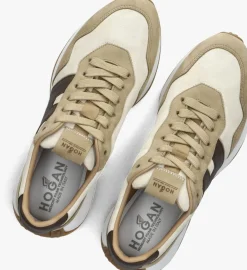 HOGAN e lage sneakers h601 allacciato bruin Clearance