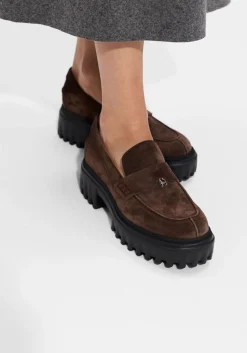 HOGAN e loafers h700 mocassino bruin Clearance