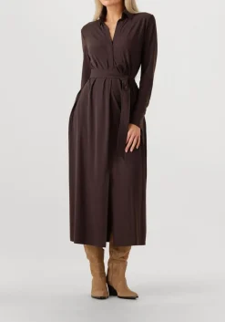 JAPAN TKY e midi jurk rasy bruin Online