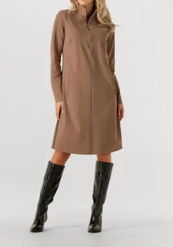 JAPAN TKY e midi jurk tamo bruin Clearance